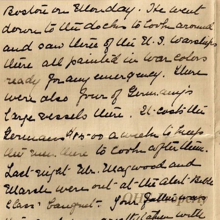Gordon Munro Letters, Feb. 18, 1915
