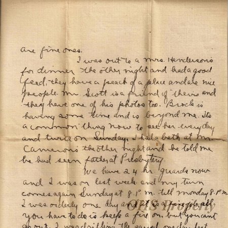 Gordon Munro Letters, Mar. 12, 1915