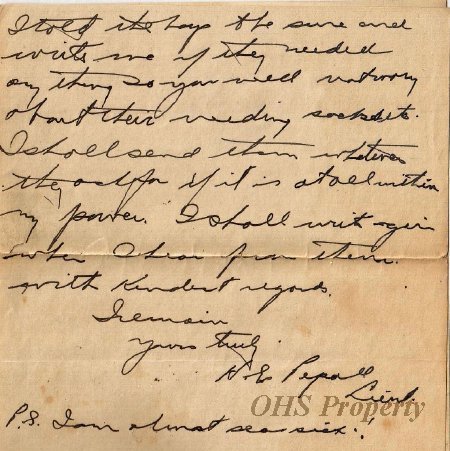 Gordon Munro Letters, July 23, 1915