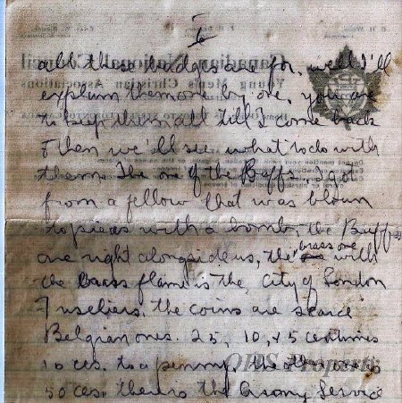 Gordon Munro Letters, Sept. 8, 1915