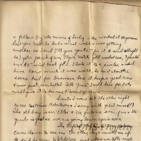 Gordon Munro Letters, Feb. 11, 1915