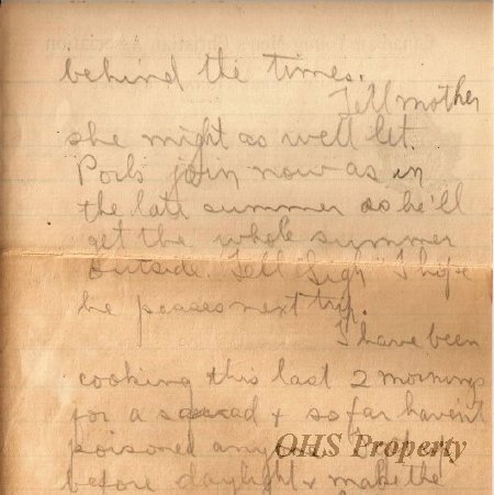 Gordon Munro Letters, Mar. 19, 1916