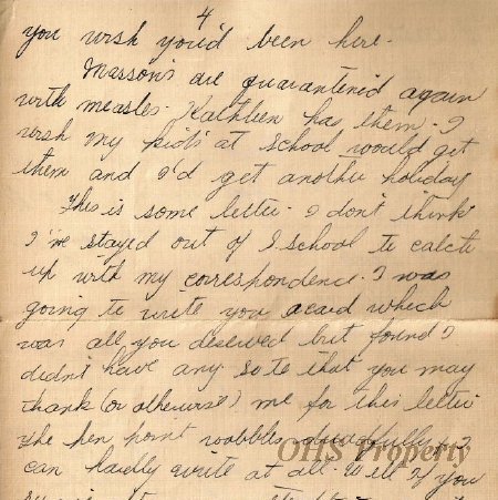 Gordon Munro Letters, Feb. 21, 1915