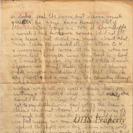 Gordon Munro Letters, July 24, 1915