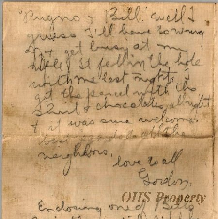 Gordon Munro Letters, Apr. 22, 1916