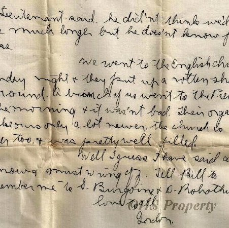Gordon Munro Letters, Feb. 23, 1915