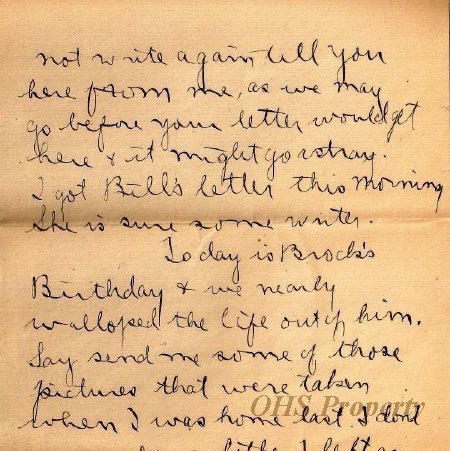 Gordon Munro Letters, May 18, 1915